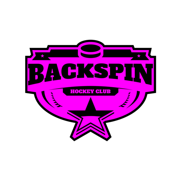 Backspin Hockey Club logo template Thumbnail