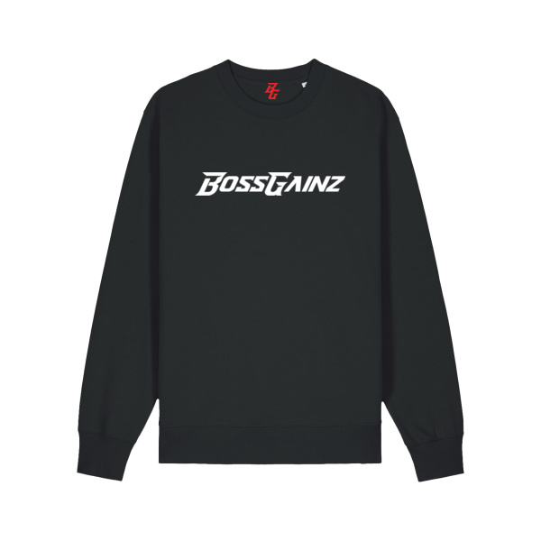 Bossgainz Logo Sweater Dark Thumbnail